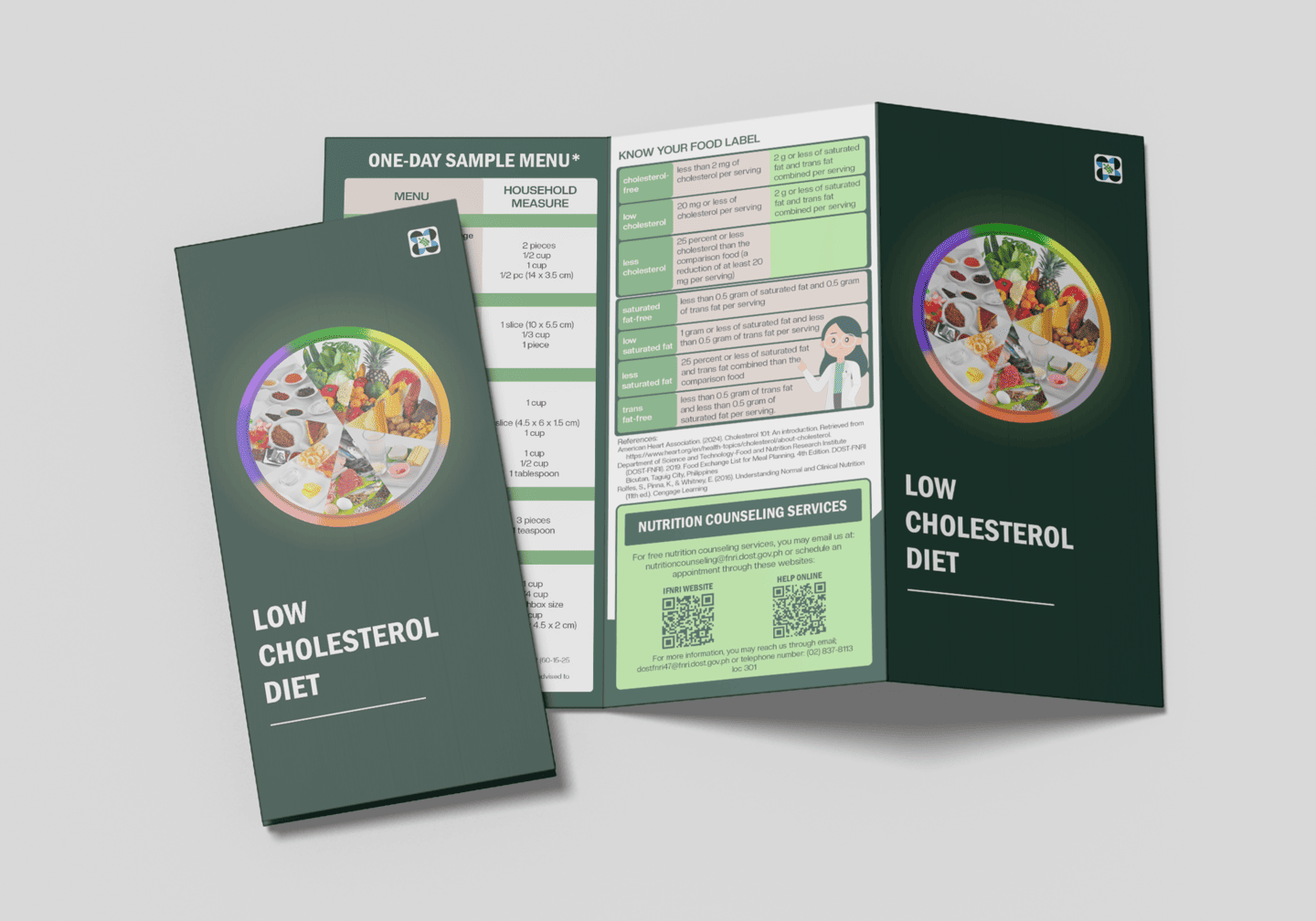 Low Cholesterol Trifold